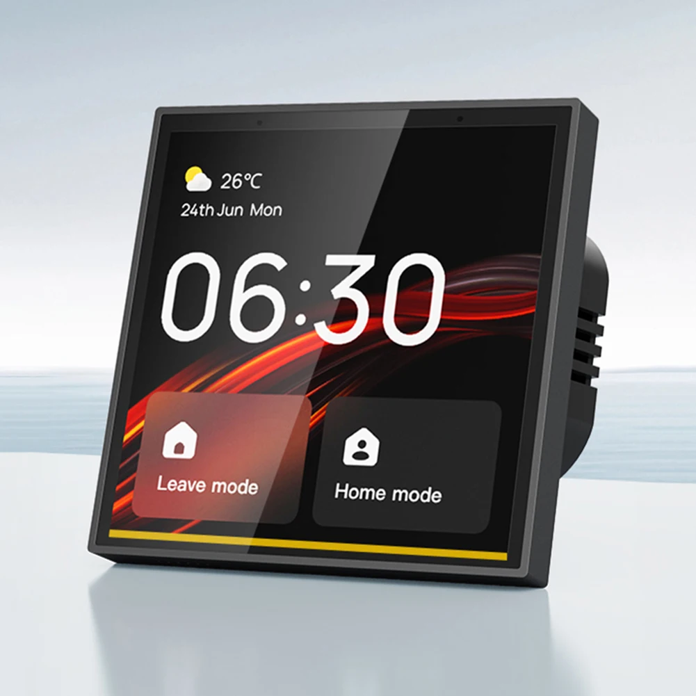 4 بوصة تعمل باللمس لوحة مركزية واي فاي BT زيجبي شاشة تعمل باللمس الذكية لوحة التحكم المركزية لوحة تحكم المنزل الذكي للمنزل الذكي