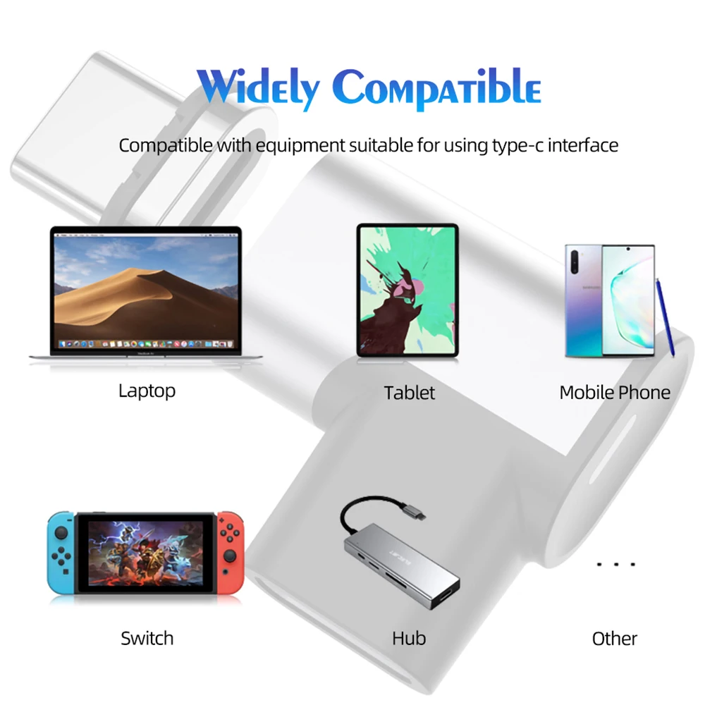 240W USB C to Type C Magnetic Adapter USB C Fast Charging Data Transfer Magnet Converter 8K Video Connector For Tablet Laptop