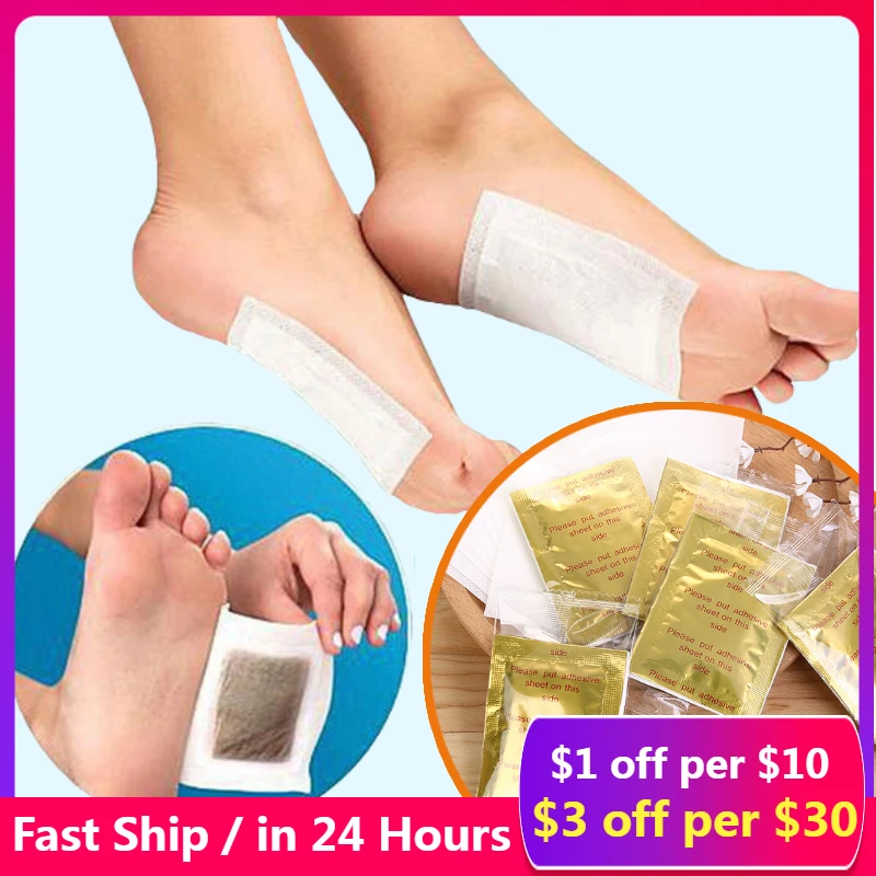 

20pcs=(10pc Patches+10pc Adhesives) Detox Foot Patches Weight Loss Pads Body Toxins Anit Cellulite Herbal Adhesive Slim Patch