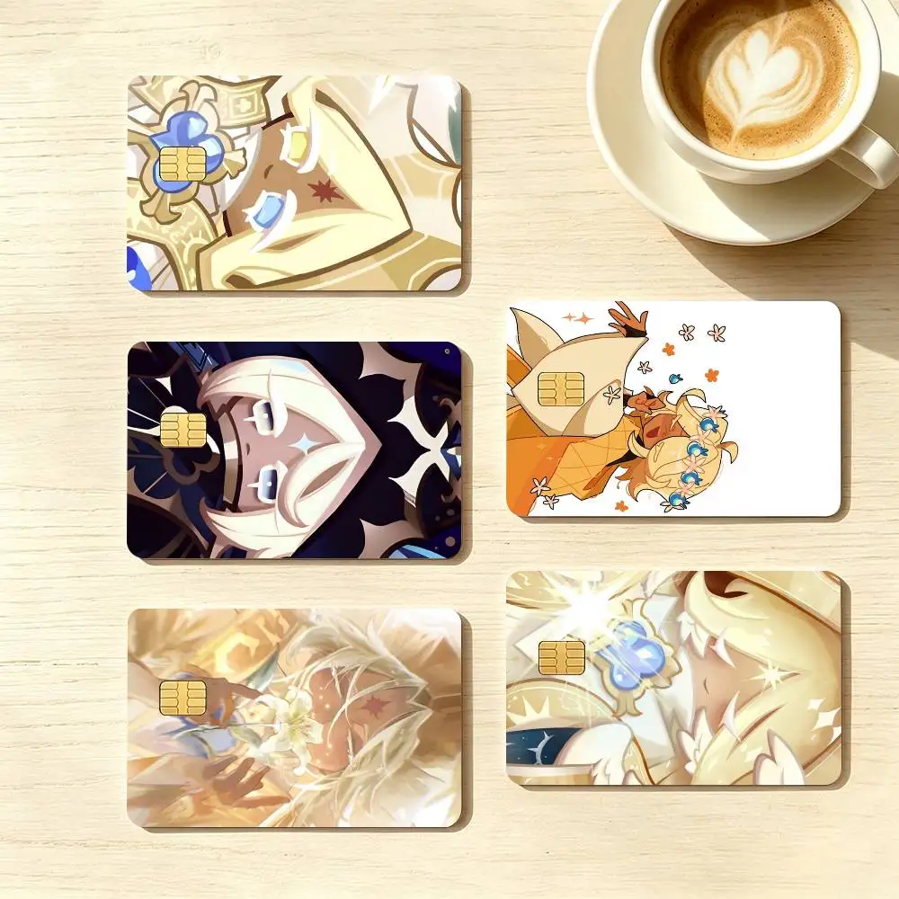 Pure Vanilla C-Cookie Credit Card HD Stickers Game Card Decal Small Chip Waterproof Sticker