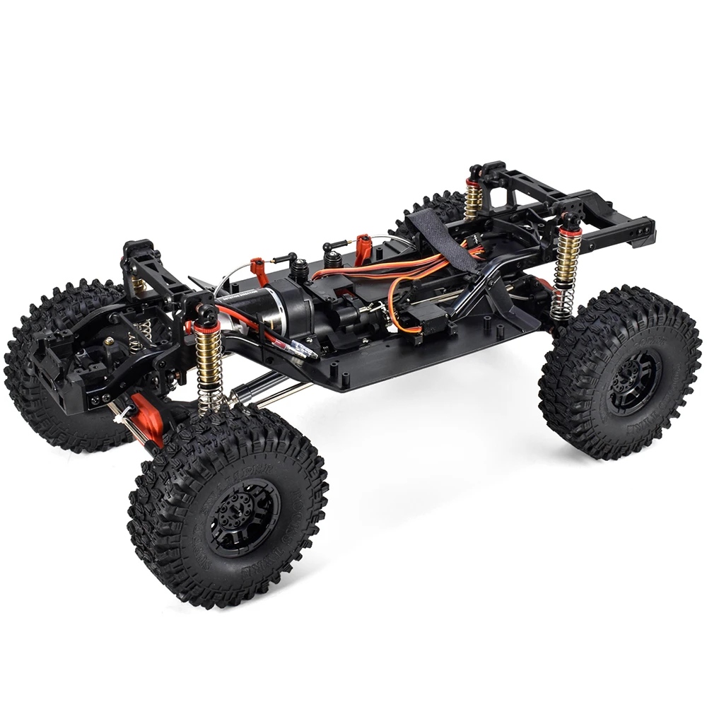 AUSTARHOBBY RC 313mm 2-biegowa skrzynia biegów rama podwozia z mechanizmem różnicowym oś portalowa dla Traxxas TRX-4 1/10 RC samochód DIY części