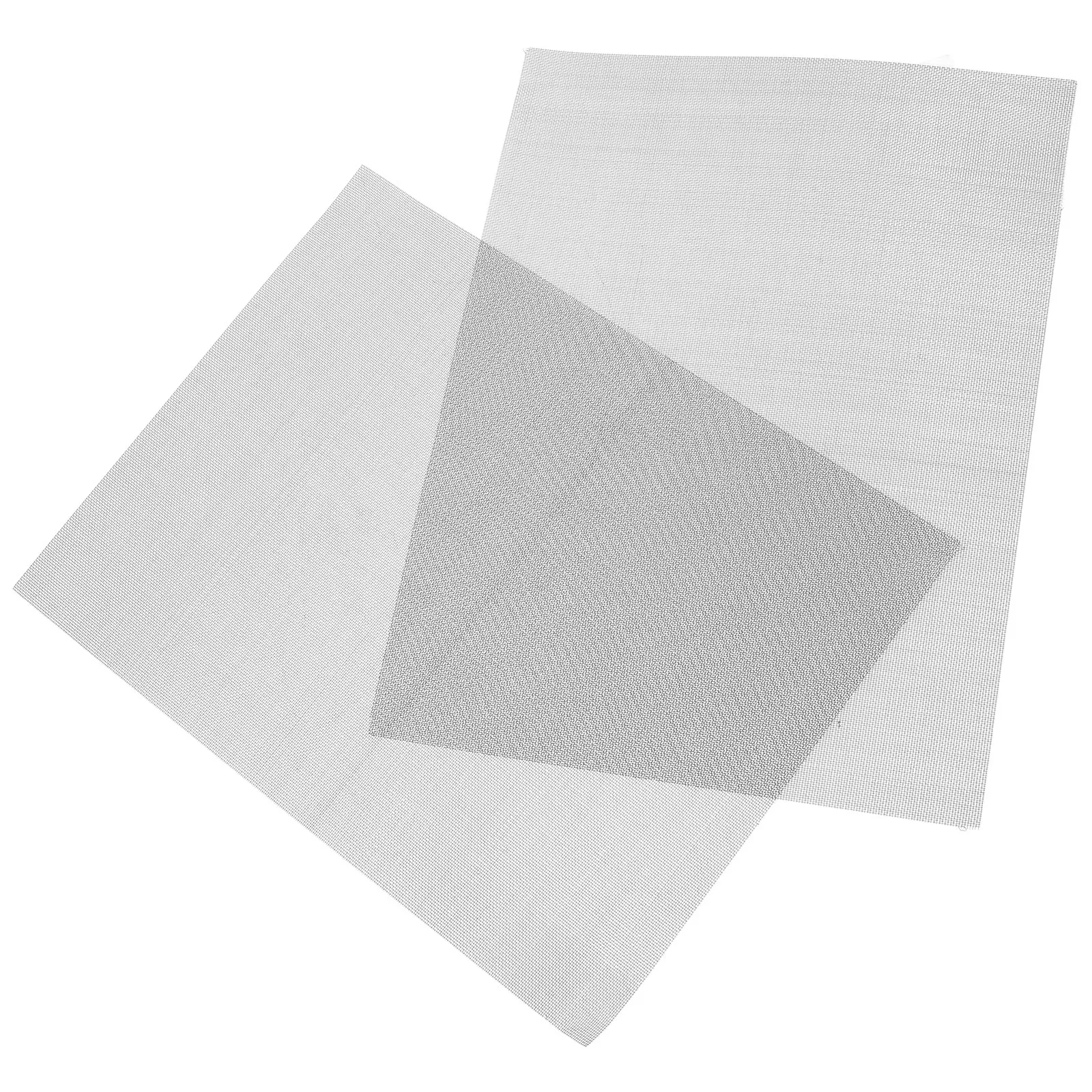 

2Pcs Premium Stainless Steel Bumper Repair Mesh Kit Strong Corrosion Resistant for Automotive DIY Welding Repair of Cracks and