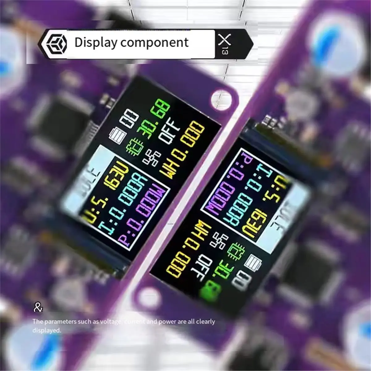 A1787Z IP6557 Unidirectional with Display PD3.1 High Power 140w Step-Up Voltage Fast Charging Module with Shell Reliable Quality