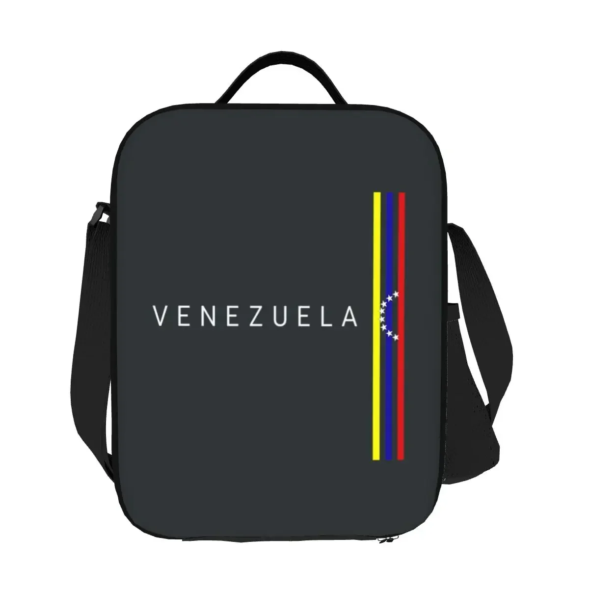 Flag Venezuela Insulated Lunch Bag for Women Bolivarian Republic of Venezuela Thermal Cooler Lunch Box Kids School Children