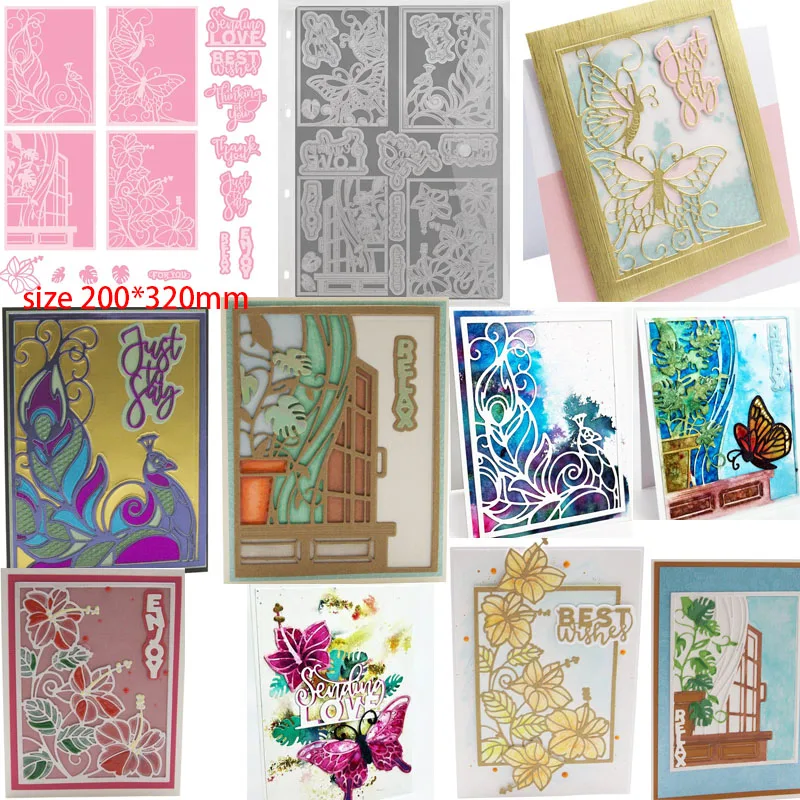 Showcase scenic sentiments showcase metal cutting dies cut mold card Scrapbook paper craft knife mould blade punch