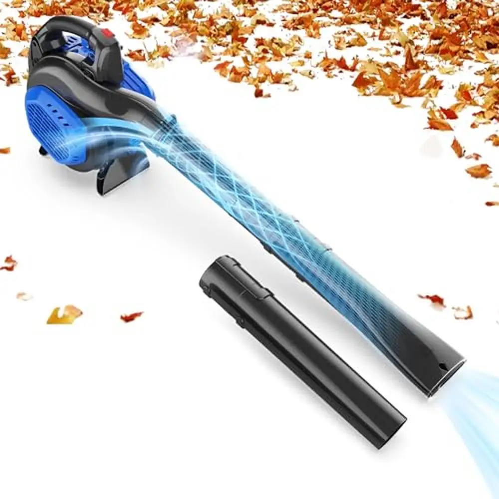 

26cc 2-Cycle Gas Powered Leaf Blower 475CFM 165MPH Strong Air Flow Handheld