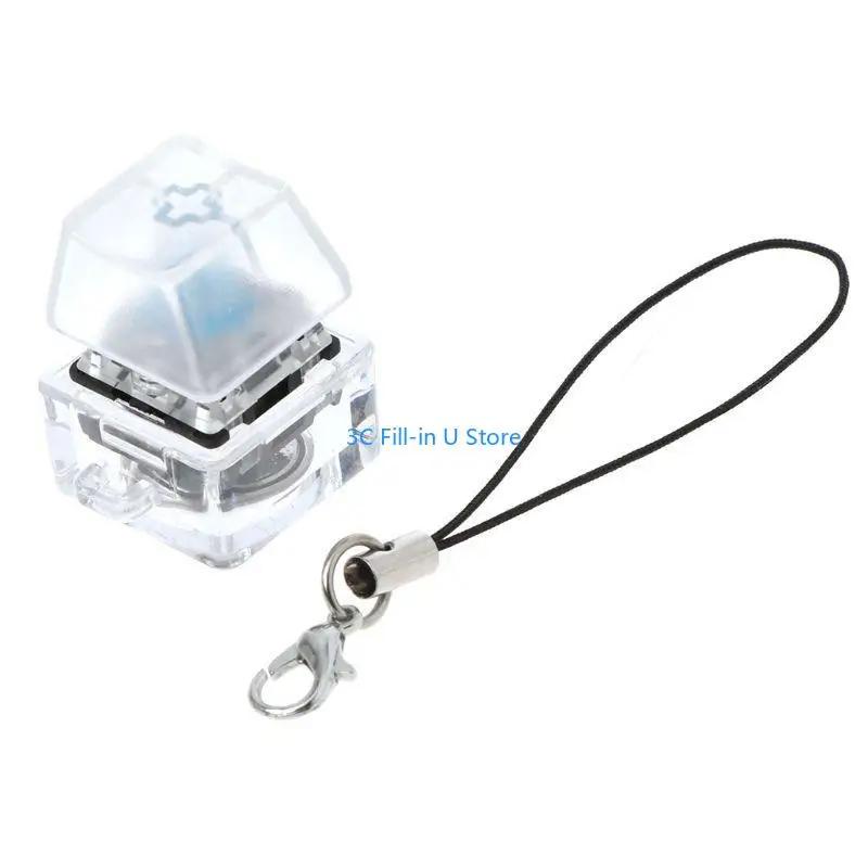 سلسلة مفاتيح المفتاح الميكانيكية G8TA إضاءة خلفية لإضاءة خلفية لمفاتيح لوحة المفاتيح مجموعة KEYCAP شفافة