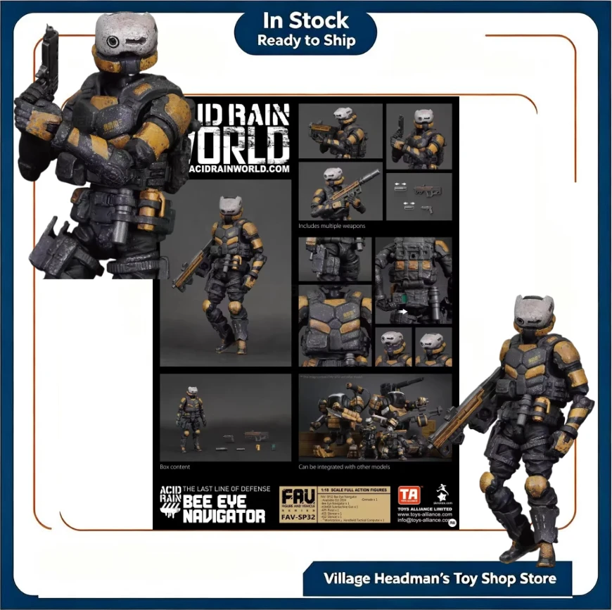 【MT】Acid Rain War FAV-SP32 Bee Eye Navigator 1/18 Action Figure