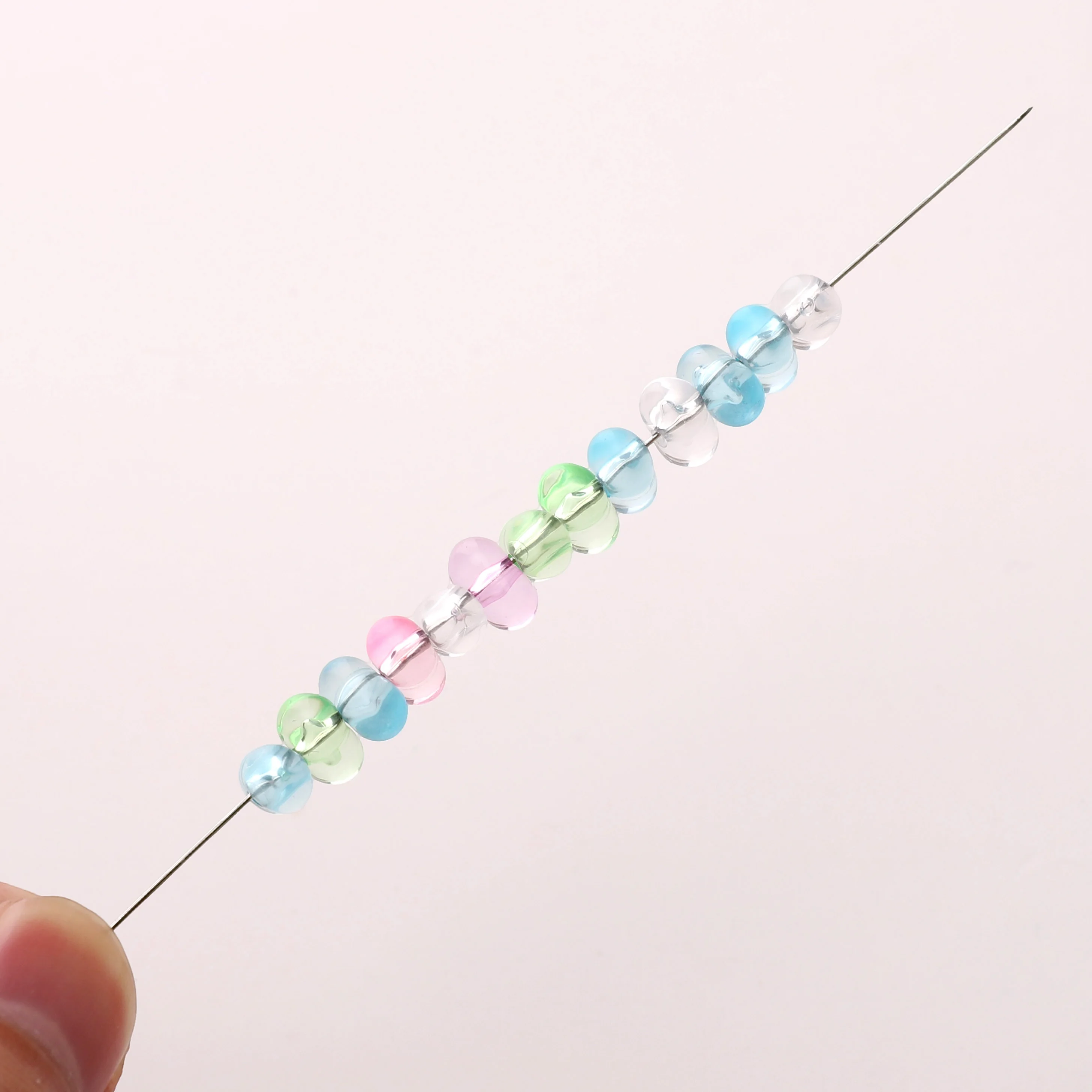 10 جرام/الحقيبة 5x8 مللي متر لطيف الحلو والمدمجة الاكريليك شفافة الفول السوداني فضفاض الخرز DIY بها بنفسك مجوهرات أساور القلائد الحرف اليدوية