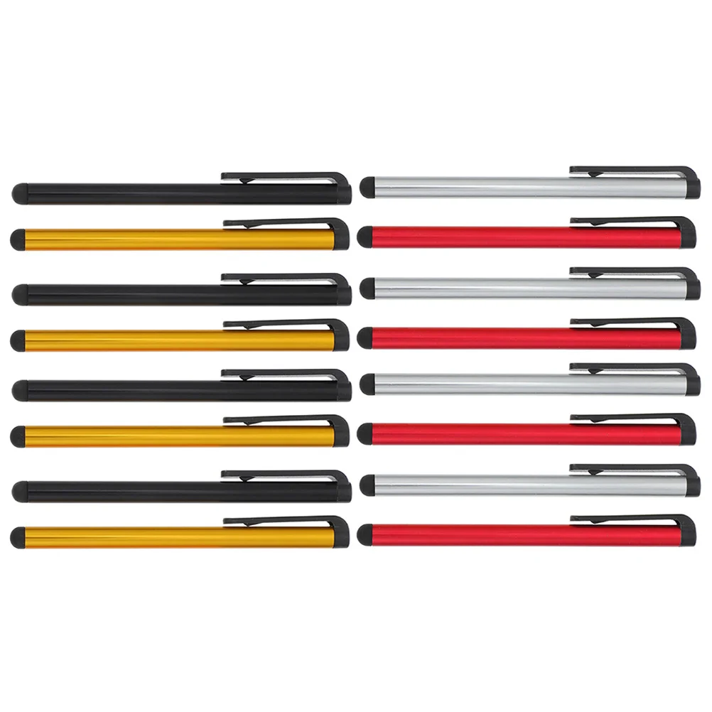 16 Pcs Touch Screen Stylus Pen Universal Style Phone Capacitive Tablet Precision Convenient