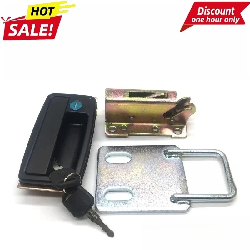 

Excavator Rear Cover Lock Body Accessories CLG9055E 906E 9075E 908D Hood Lock