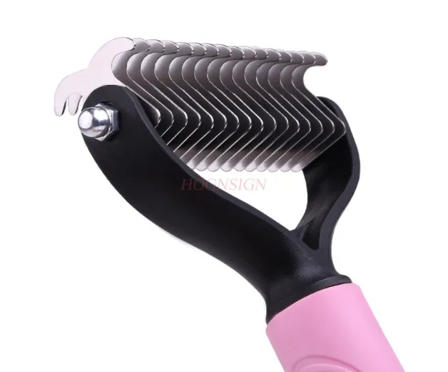 Comb special comb dog hair brush long hair hair removal fluffy hair brush beauty open knot large dog supplies lice comb