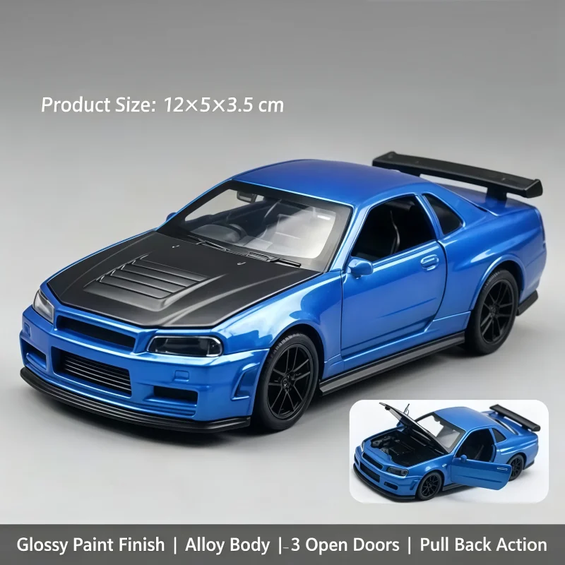 รถแข่งจำลองแบบ GTRR ขนาด 1/36, - Outdoor Sports Accessories บทวิจารณ์และราคา