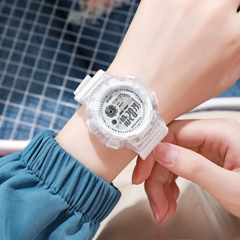 Electronic Watch ins High Beauty Watch Men and Women Couple Sports Night Light Children's Watch