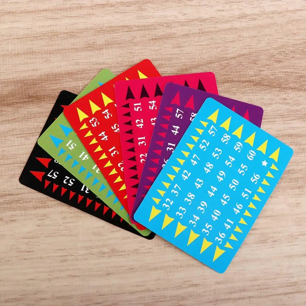 Classic Perspective Cards Calculation Telepathy Card Telepathy Prank Joke Age Test Card Magic Toys Children'S Toys