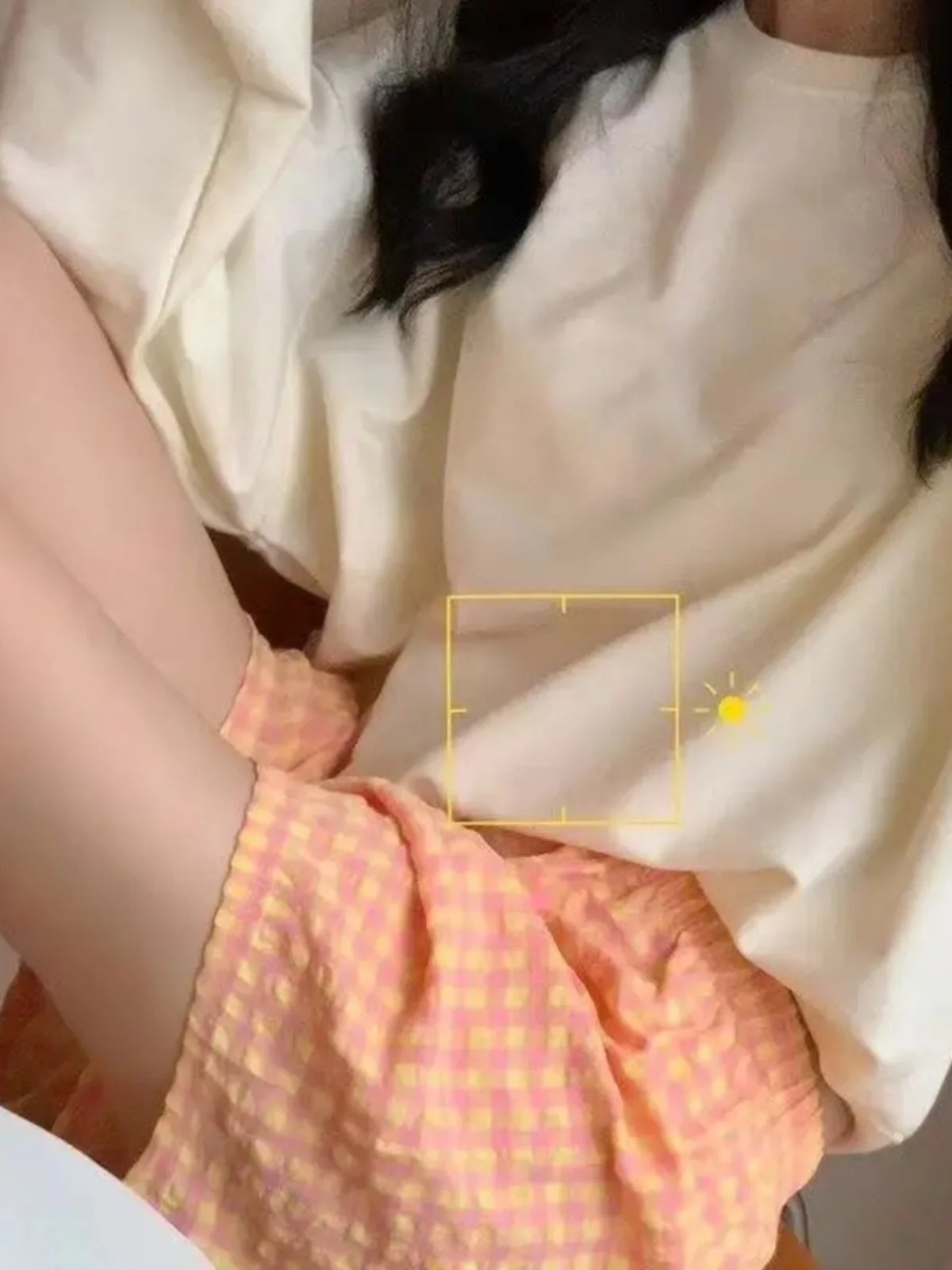 Frauen Spor Sommer Lose Beiläufige Plaid Breite Bein Hosen Bequeme Hause Spwear Hohe Taille ort orts Oberbekleidung