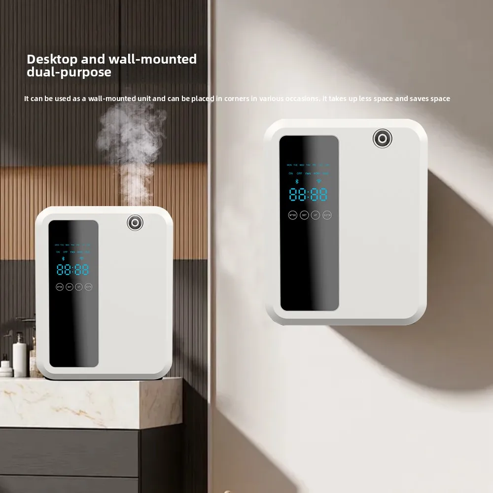 Obrázek 7: 500ml chytrý vůní difusor s app ovládání - WIFI & Bluetooth waterless pach difusor pro domácí, úřad, hotel - programovatelná