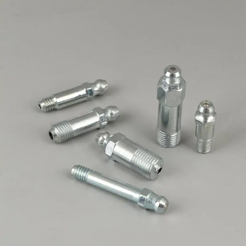 * New Sale 5Pcs Lengthened Grease Nipple Special Zerk M6 M8 M10 Metric Head Connector Straight Type