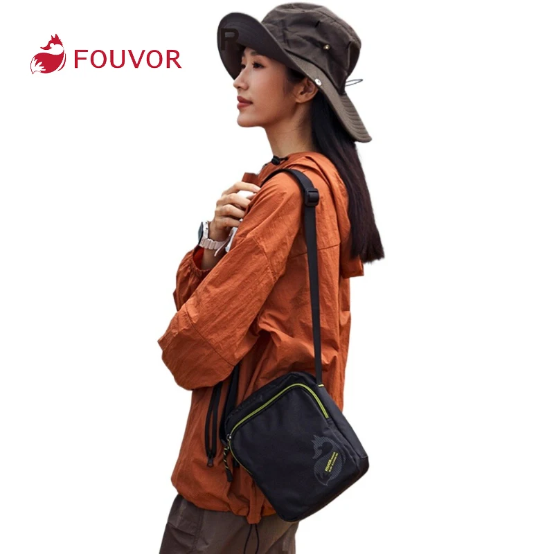 

FOUVOR Lightweight Shoulder Bag 2025 New Large-capacity Multi-pocket Waterproof Oxford Sports Casual Use Crossbody Bags 3033-08