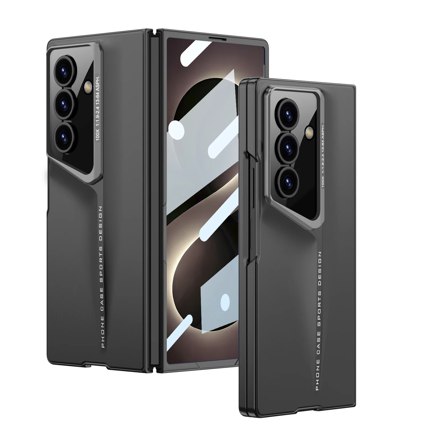 For Samsung Galaxy Z Fold 8 Ultra Case Ultra-Thin Skin-Friendly Matte With Tempered Film Shockproof Protection Cover Accessories