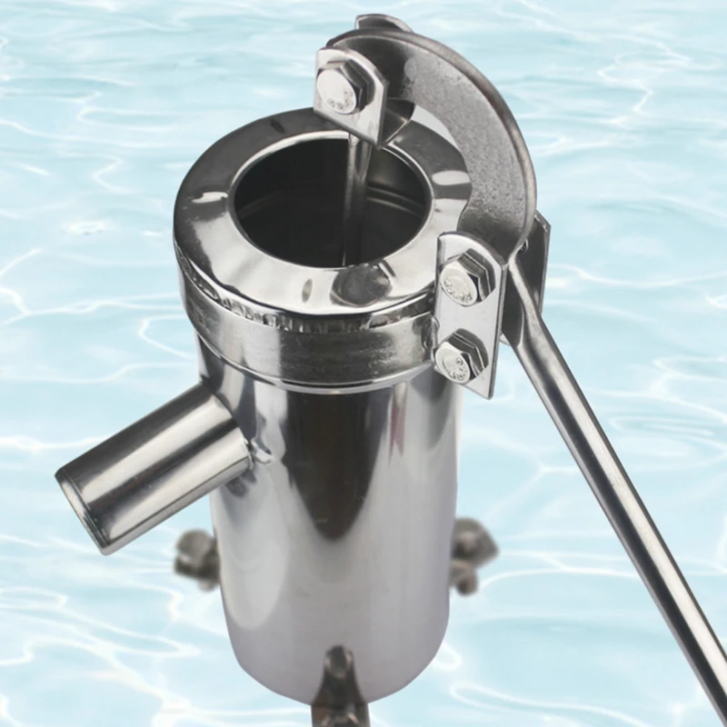 

Stainless Steel Hand-Operated Water Pump For Pumping Well Water Oil And Other Light Liquid