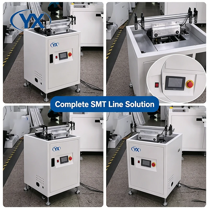 

SMT Machine 90 Degree Turn Conveyor 180 Turning Lifting Rotating for PCB/SMD/LED Making Production Line YX-90C