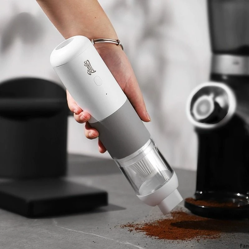 Aspirateur à poussière de café, chargement sans fil, 6000Pa, 130ml, compartiment à poudre, ménage, petit
