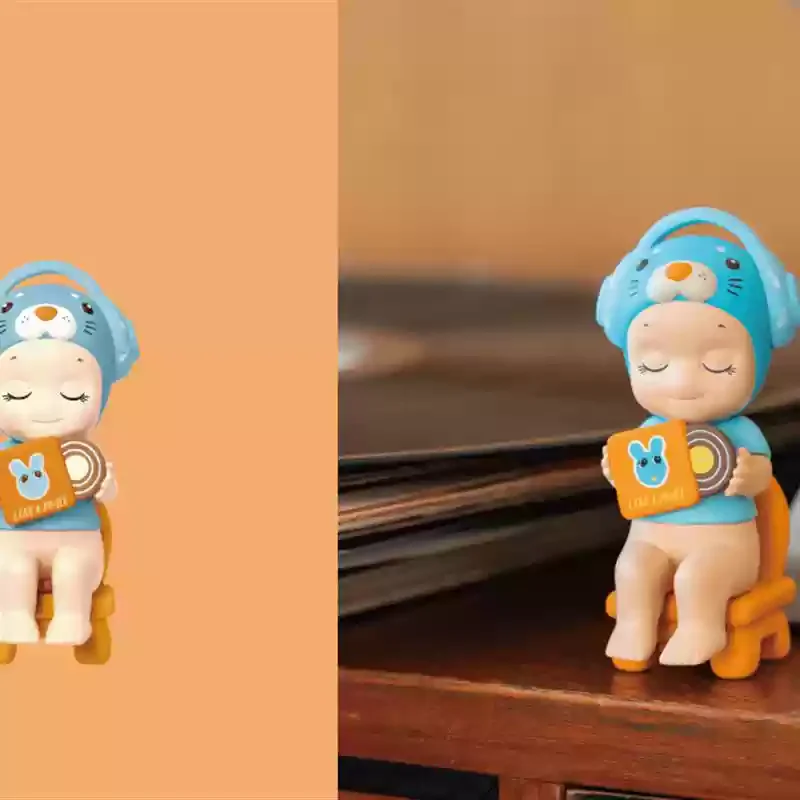 정통 천사 사랑 여행 서프라이즈 블라인드 박스 장난감 선물 패션 장난감 동상 데스크탑 케이스 장식 선물 생일 선물