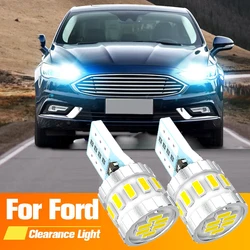 2pcs LED Clearance Light Lamp W5W T10 For Ford C-Max Fusion Focus Fiesta Galaxy Ka Kuga Mondeo Ranger S-Max Edge Mustang Transit
