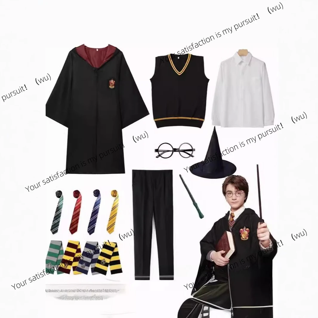 

Magic robe cos costume halloween peripheral cape school uniform performance costume magic robe