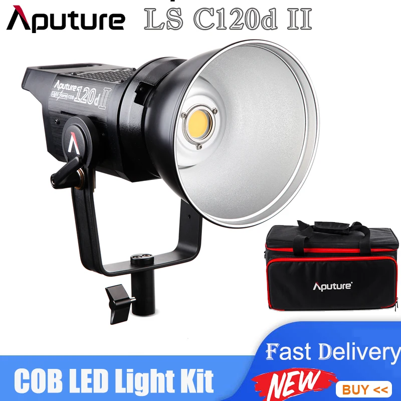 

Aputure LS C120d II Light Storm COB LED Light Kit (V-MOUNT) Photography Lighting For Canon Nikon Sony Youtube