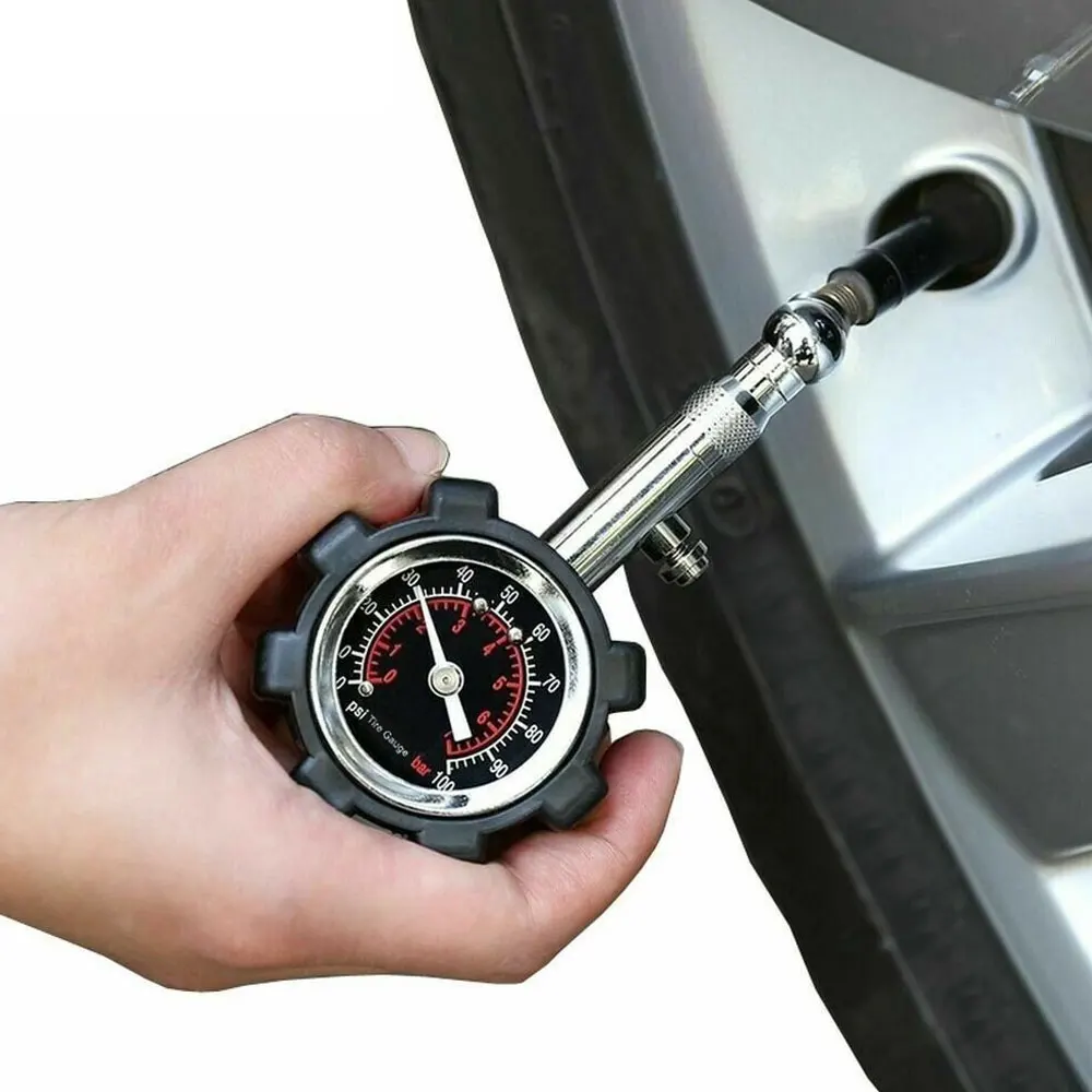 

1pc Car Auto Tire Pressure Gauge 100 Psi Car Accurate Air Pressure Tyre Gauge High Accuracy Tire Pressure Gauge Car Accessories