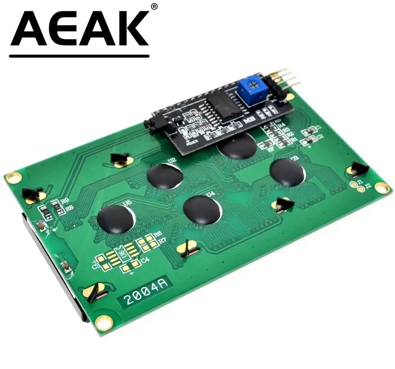 Iic/i2c/twi serielle blaue Hintergrund beleuchtung LCD-Modul 20x4 aeak