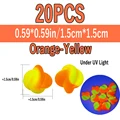 20pc Yellow orange