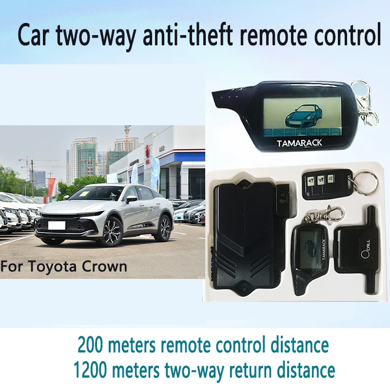 For Toyota Crown car Dual Anti-theft multi-function remote control automatic sensing remote control set