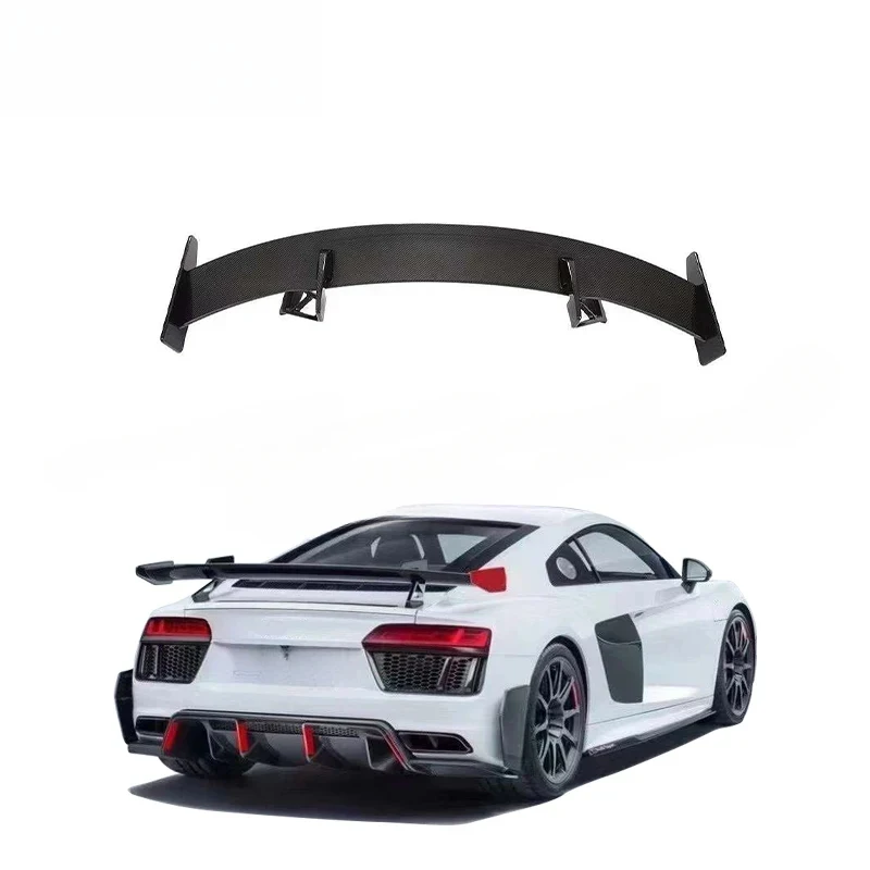 

Suitable Dry Carbon Fiber Rear Spoiler, Universal Aerodynamic Trunk Spoiler, Car Modification Parts