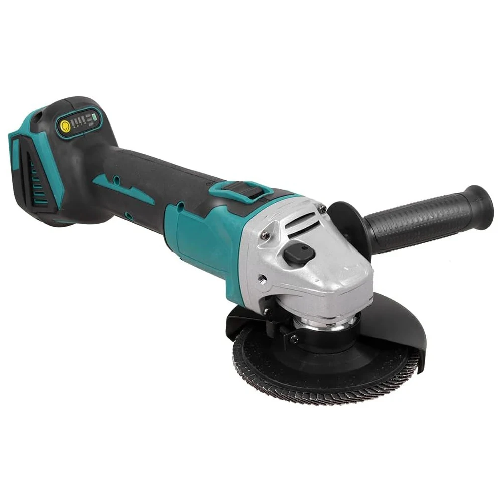 Podofo 10000 U/min M14 Bürstenloser Akku-Winkelschleifer Polier- und Schneidwerkzeug für Holzbearbeitung Kompatibel mit Makita 18V Akku – Detail 12