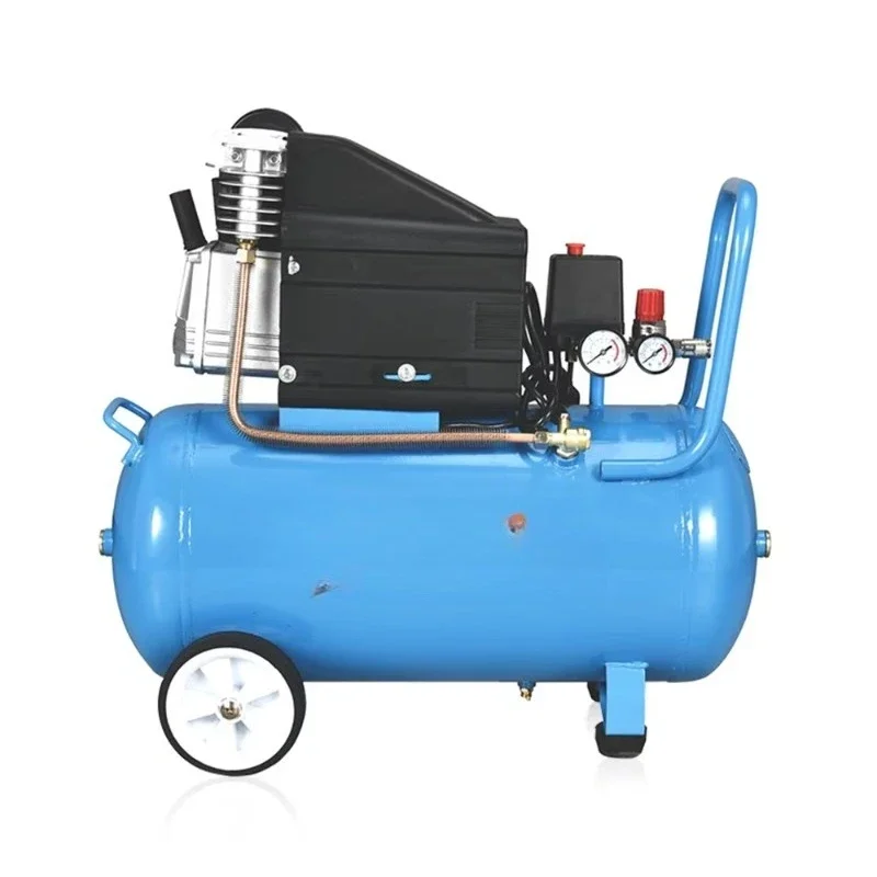

50 liters direct drive air compressor high strength alloy steel material lightweight corrosion resistance