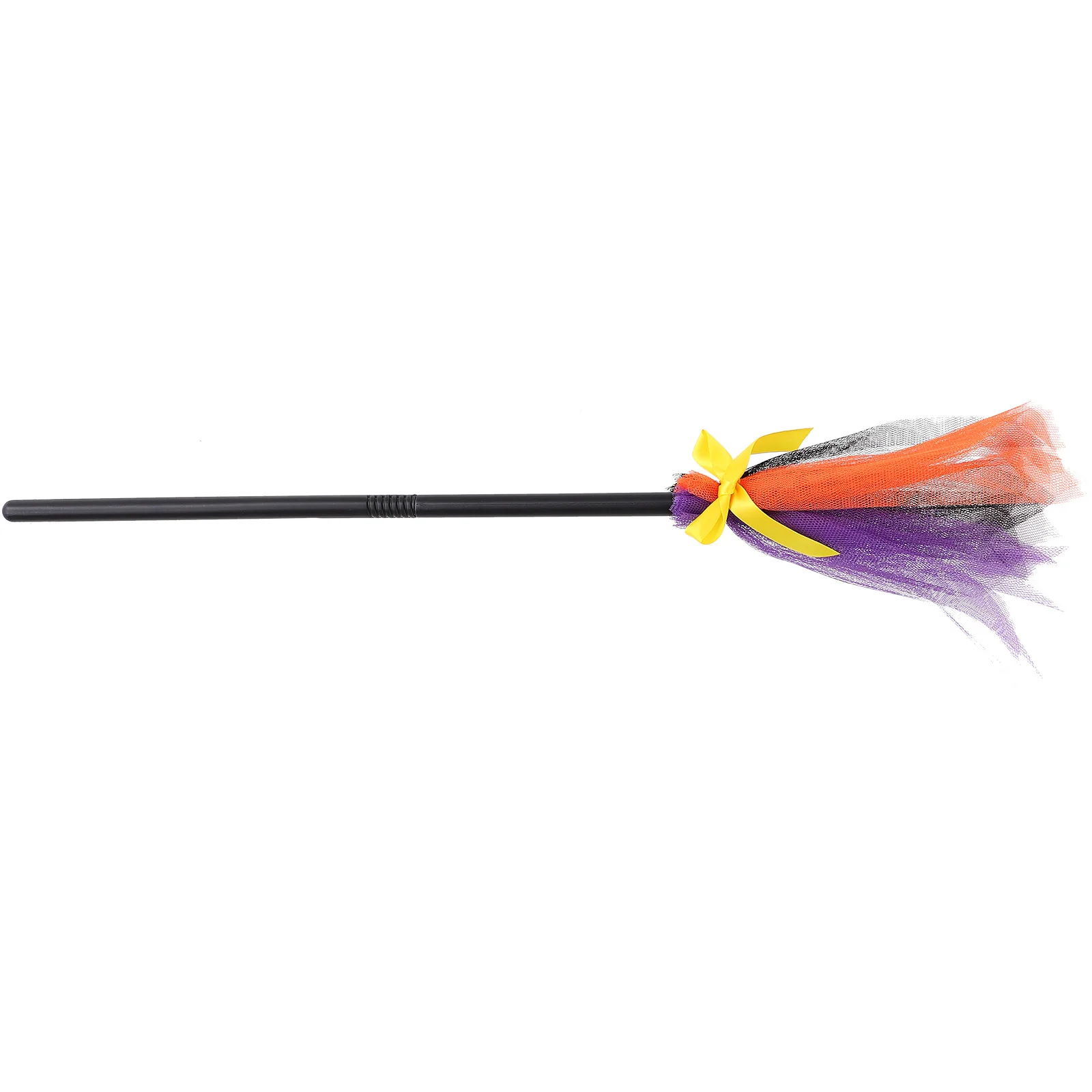 Halloween Besom Prop Heksenkostuum Accessoire Kleurrijk Lichtgewicht Gemakkelijk mee te nemen Rollenspel Decoratie Heksenbezem Halloween Besom