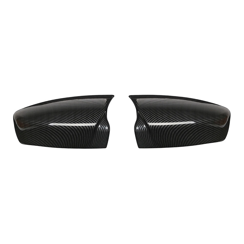 

Car Carbon Fiber Ox Horn Rearview Side Gl Mirror Cover Trim Frame Side Mirror Caps for Mazda 6 Atenza 2019-2022