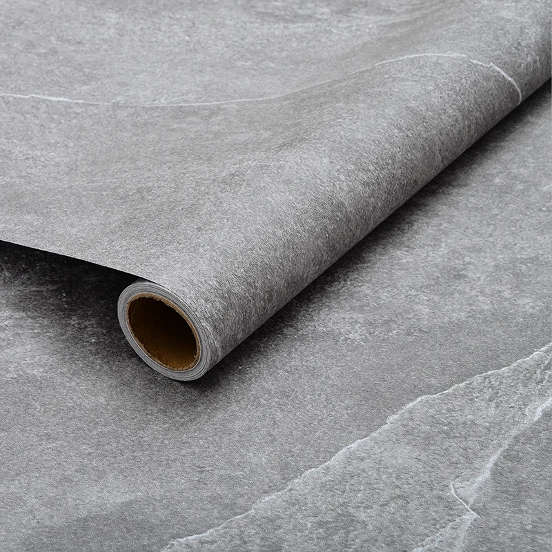 40cm Thicken Floor Sticker PVC Self-adhesive Waterproof Ceramic Tile Wall Sticker Suitable for Bathroon Kitchen Floor Home Decor
