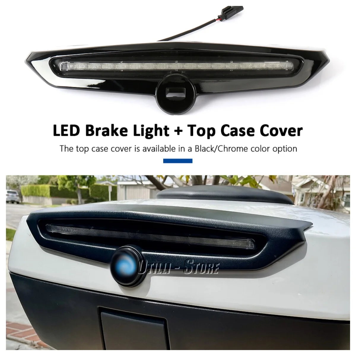 

Exclusive For BMW R1200RT R1250RT K1600GT K1600GTL Motorcycle LED Brake Light Top Case Cover Rear Stop Lights Moto Accessories