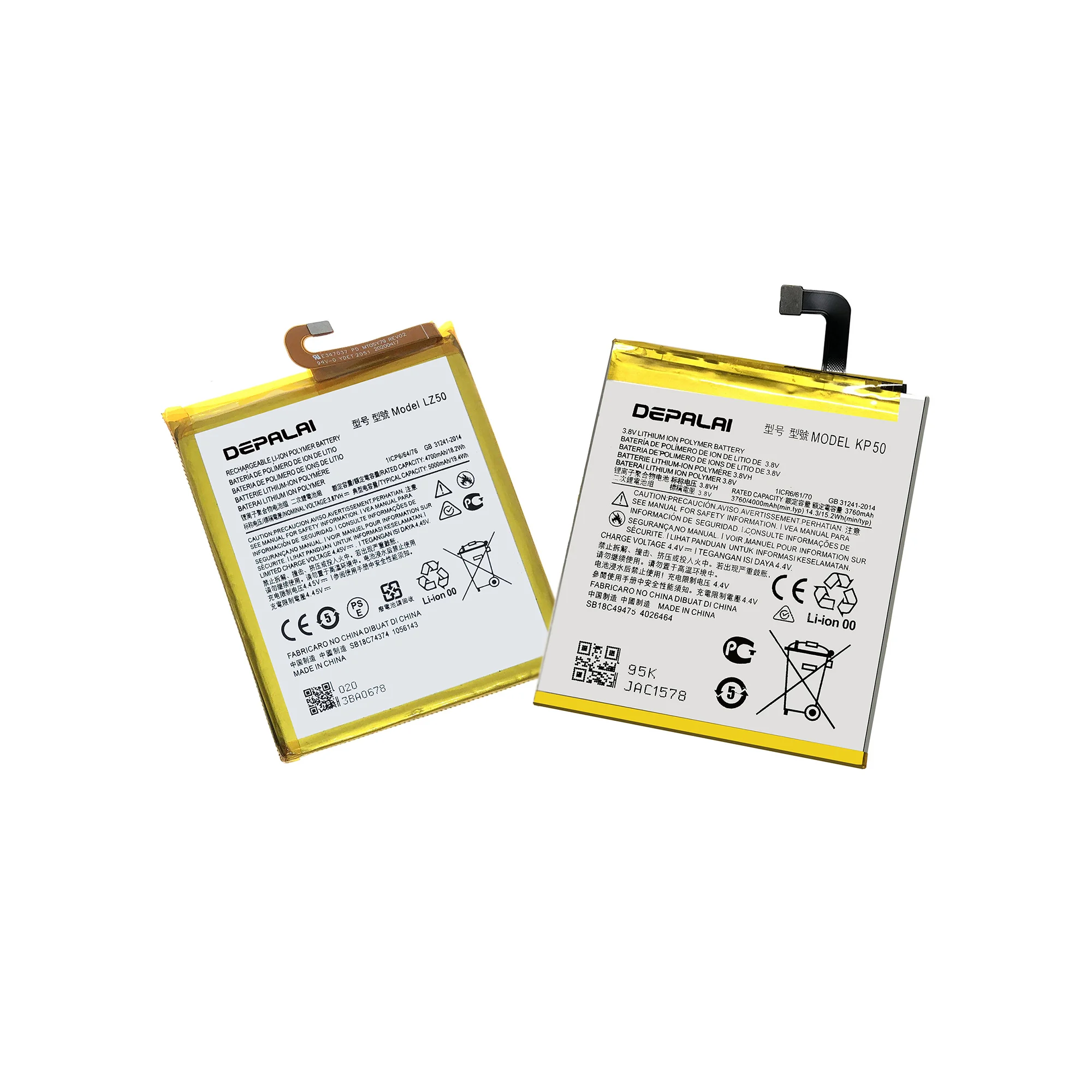 

Depalai For Motorola One Hyper Zoom XT2010 G100 OneAction KG50 KP50 KR40 LZ50 Phone Battery