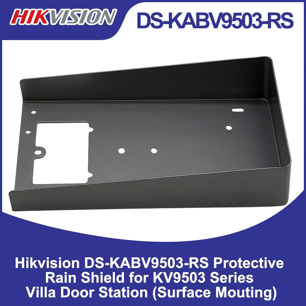 Hikvision DS-KABV9503-RS Protective Shield Rain Cover Surface Mount Bracket SGCC for KV9503 Villa Door Station
