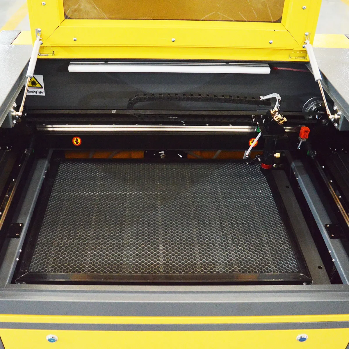 레이저 조각 및 절단기, 4060 CO2 CNC 레이저 커터, 가죽 목재 타각기