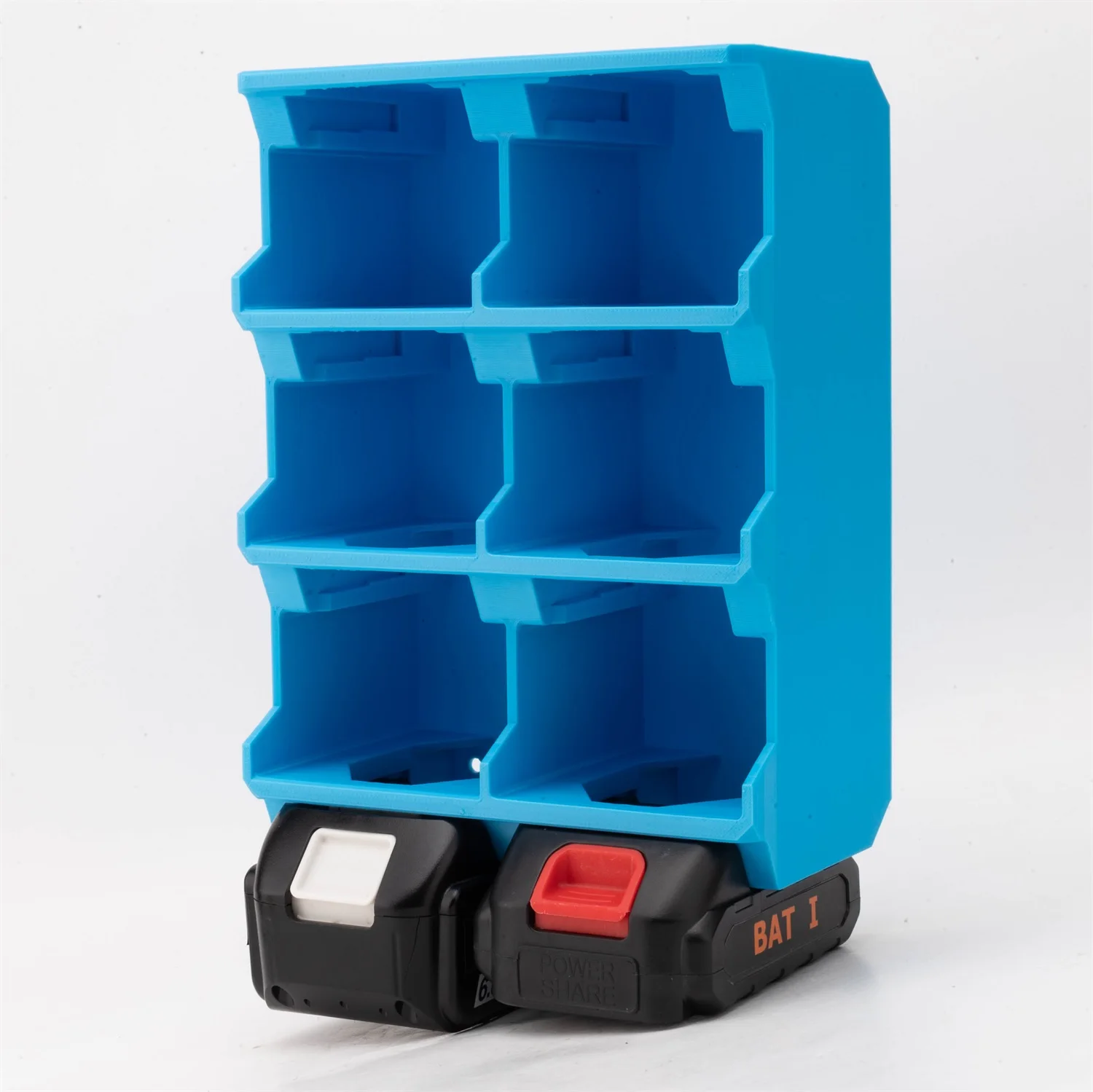 

Стойка для безопасного хранения аккумуляторов Makita 18В для мастерских и лабораторий, огнестойкая, изолированная