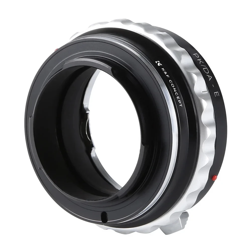 K&F Concept Lens Mount Adapter Ring for Pentax K/M/A/FA/DA Lens to Sony E-mount NEX Camera Body