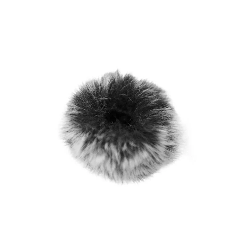 

652F Microphone Cover Professional Lapel Headsets Furry Windscreen Cover for K10 Lavalier Lapel Microphone Windscreen Cover