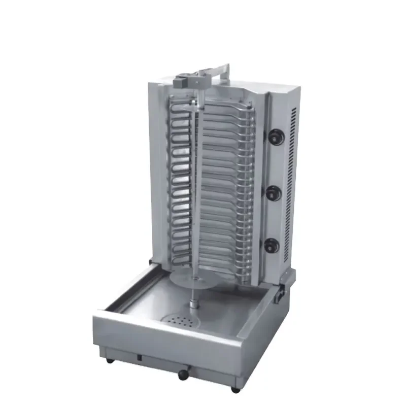 Electric Rotary Kebab Maker Machine Automatic Vertical BBQ Grill for Home Commercial Use Doner Shawarma Cooking Appliance
