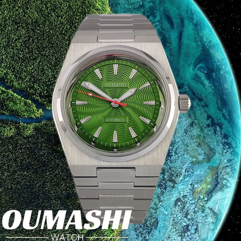 39.5mm Men's Watch Automatic Mechanical Watches NH35 Movement Sapphire Glass Waterproof Crown Watch modification Fashion Watch